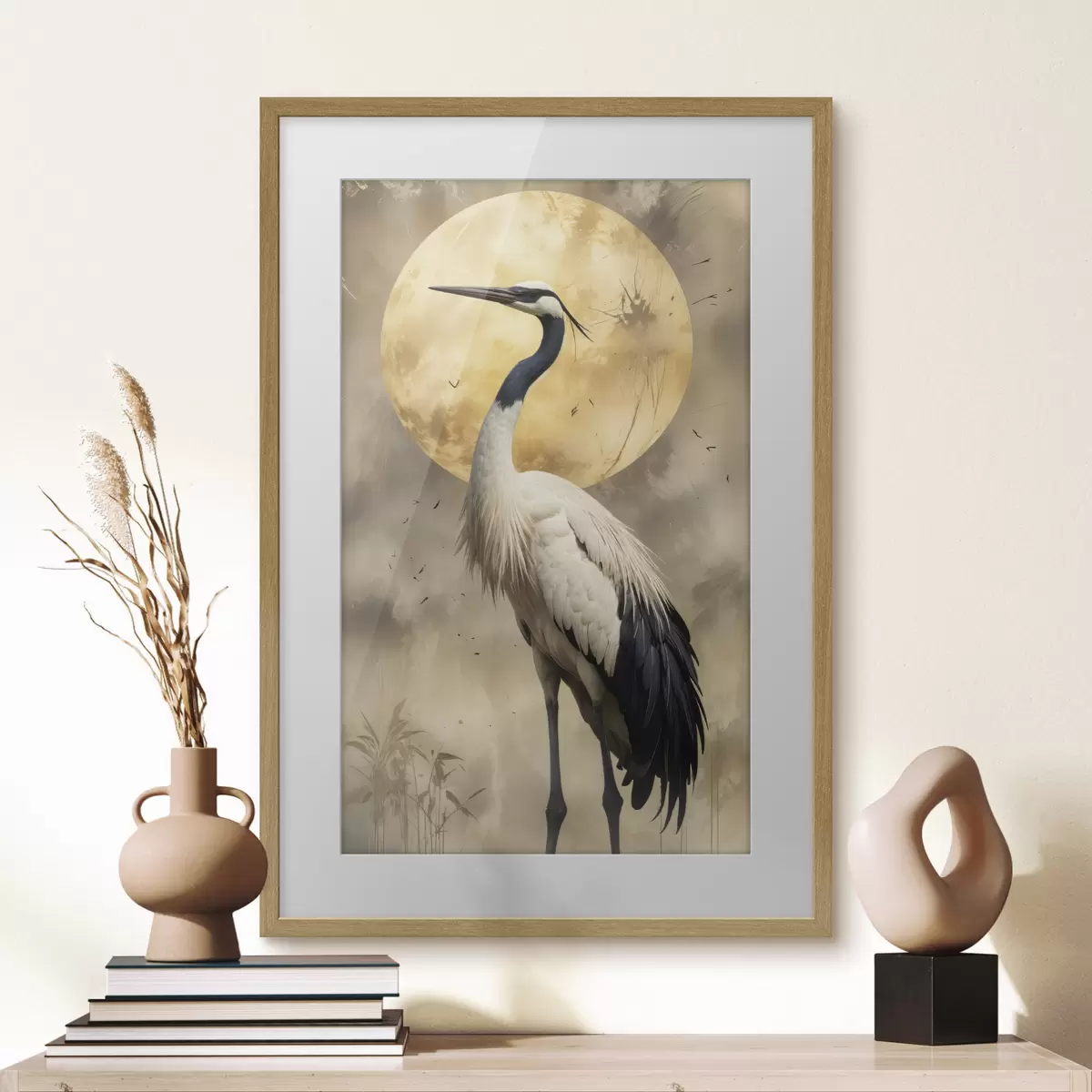 Poster Mond und Zartheit f40591