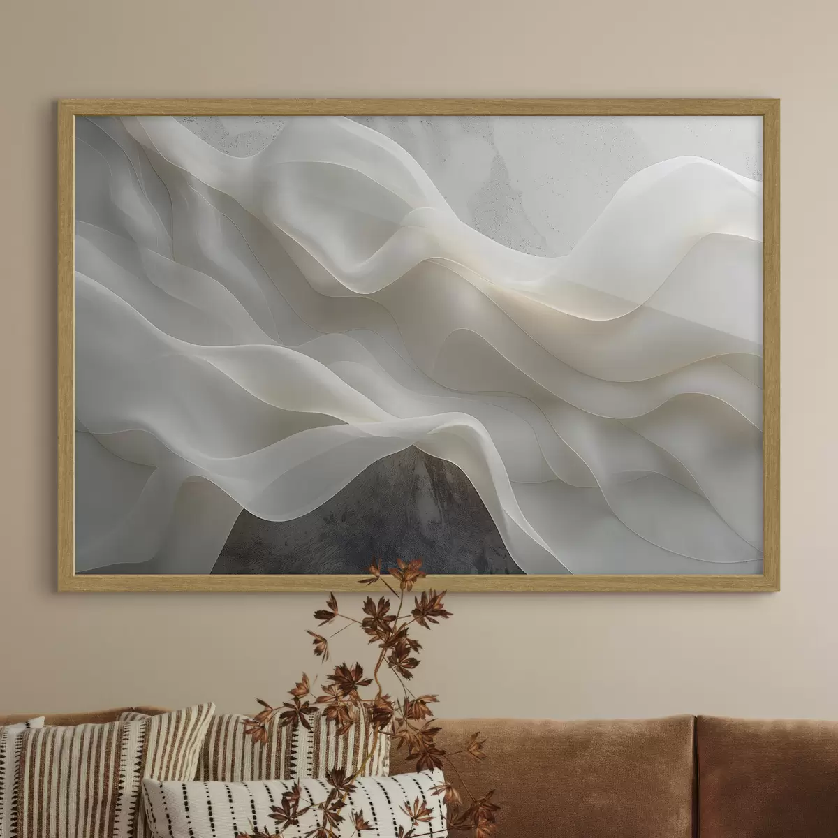 Poster Abstrakte Wellen f40744