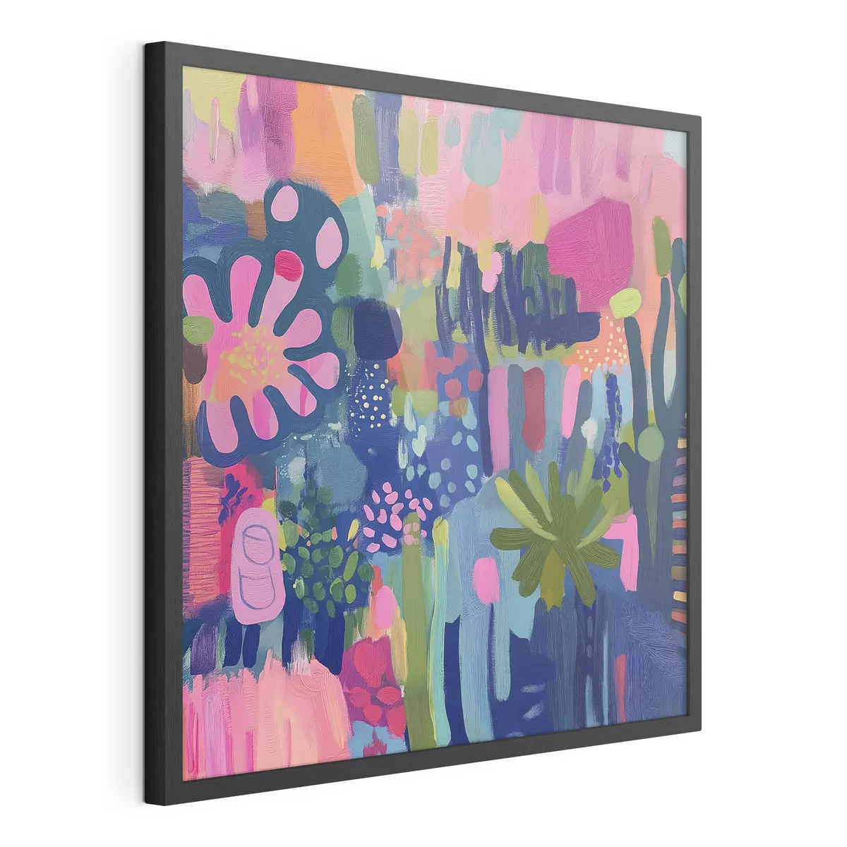 Poster Abstrakte Blumen f40824