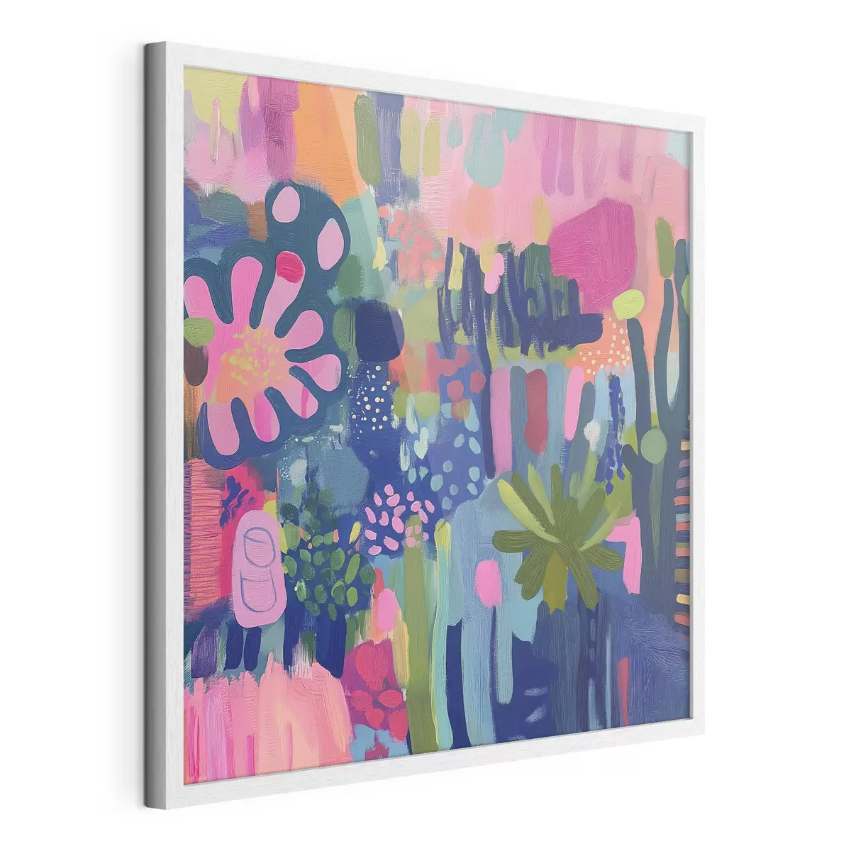 Poster Abstrakte Blumen f40824