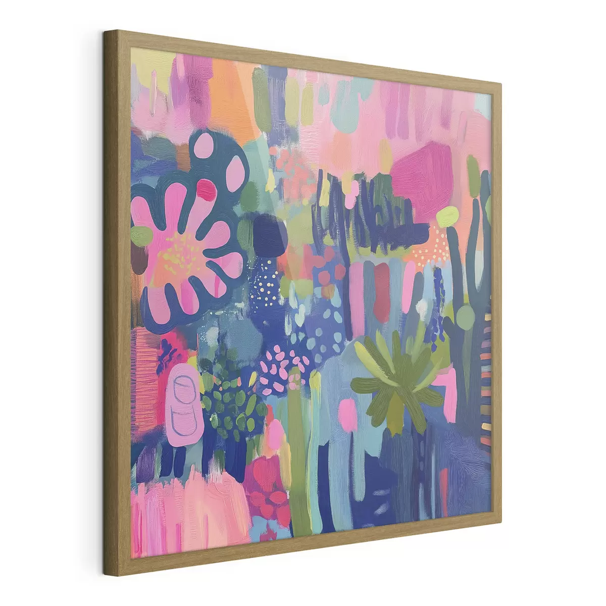 Poster Abstrakte Blumen f40824
