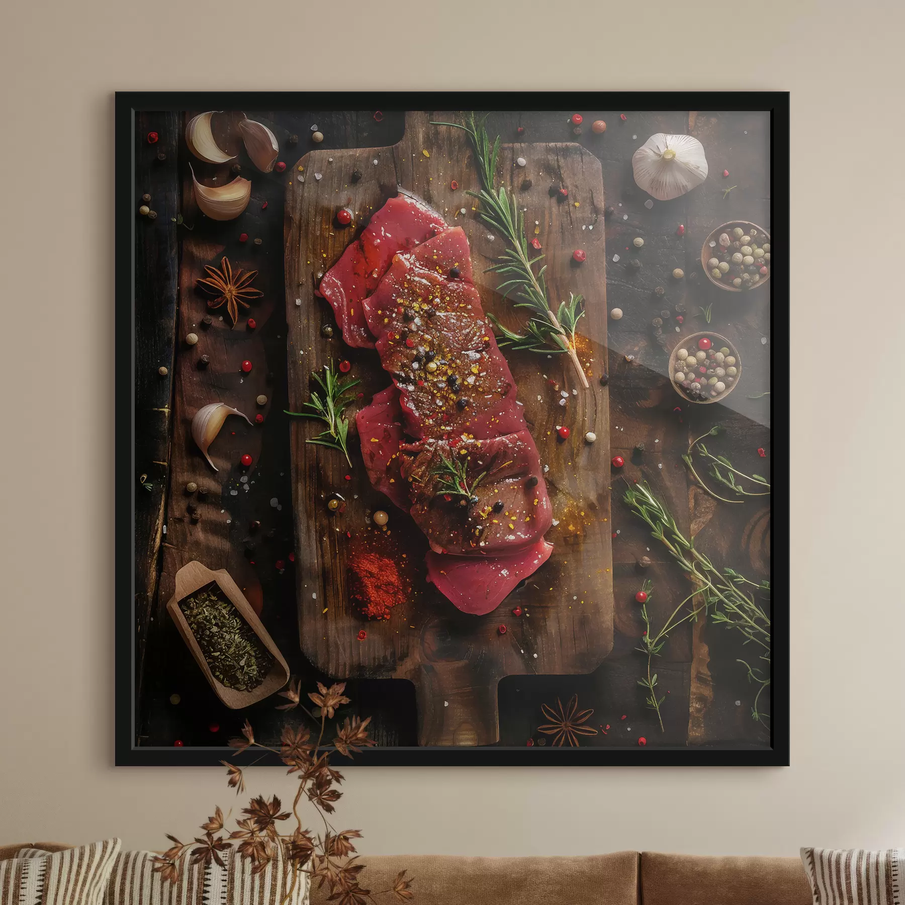 Fototapete Fleischsteak f40763