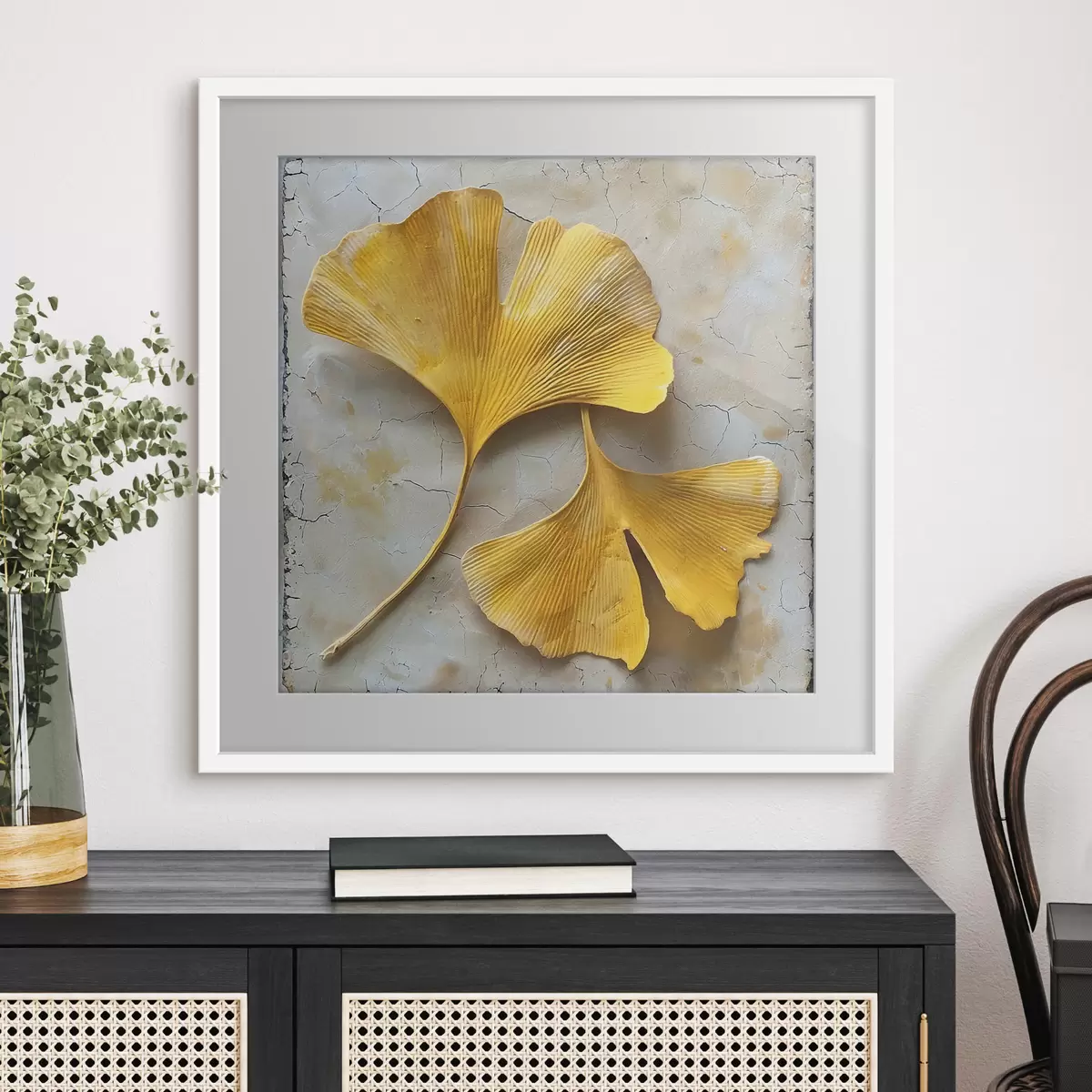 Poster Ginkgo-Blätter f40767