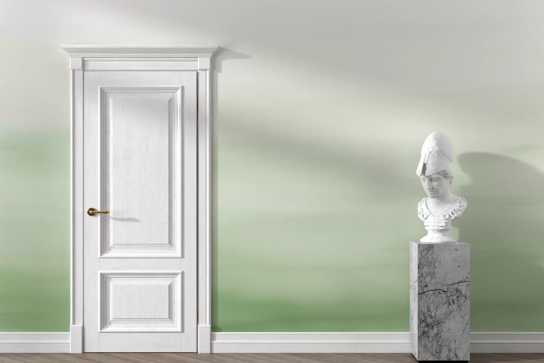 Fototapete Grüner ombre Hintergrund w01642