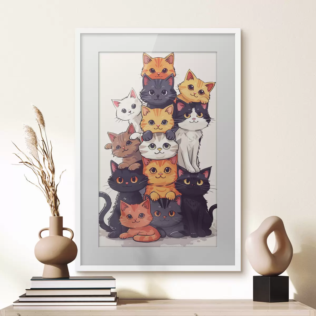 Poster Niedliche Katzen f40924