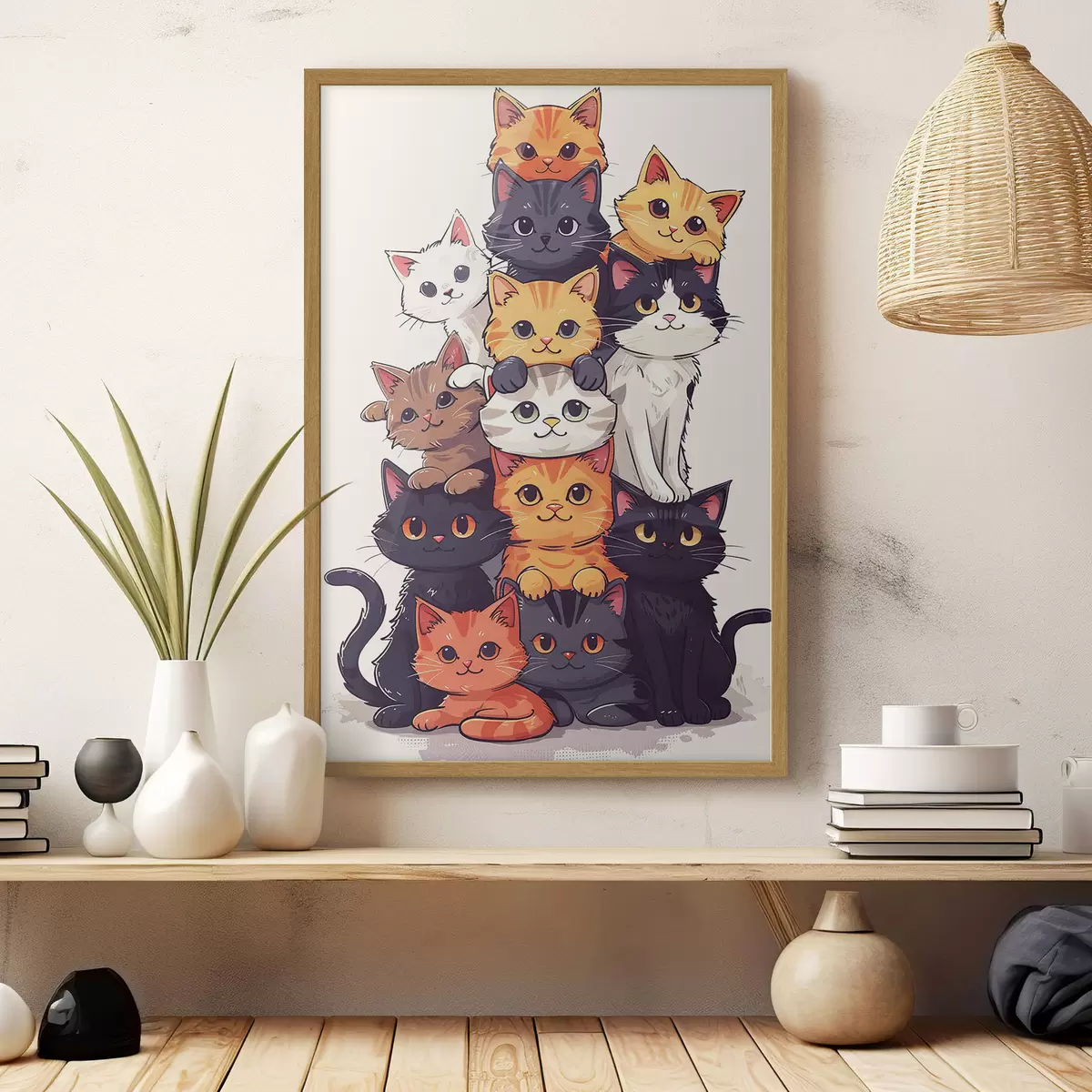 Poster Niedliche Katzen f40924