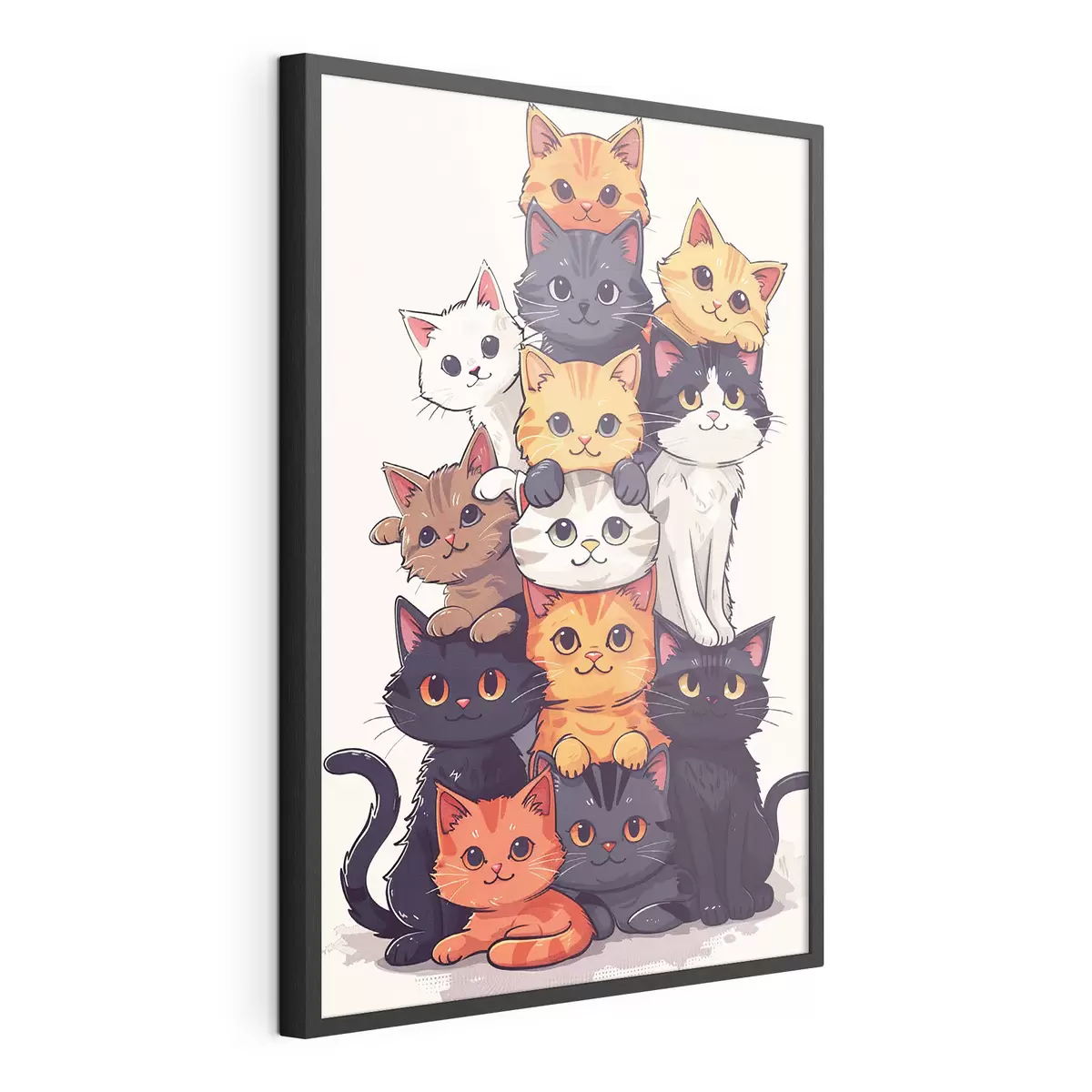 Poster Niedliche Katzen f40924
