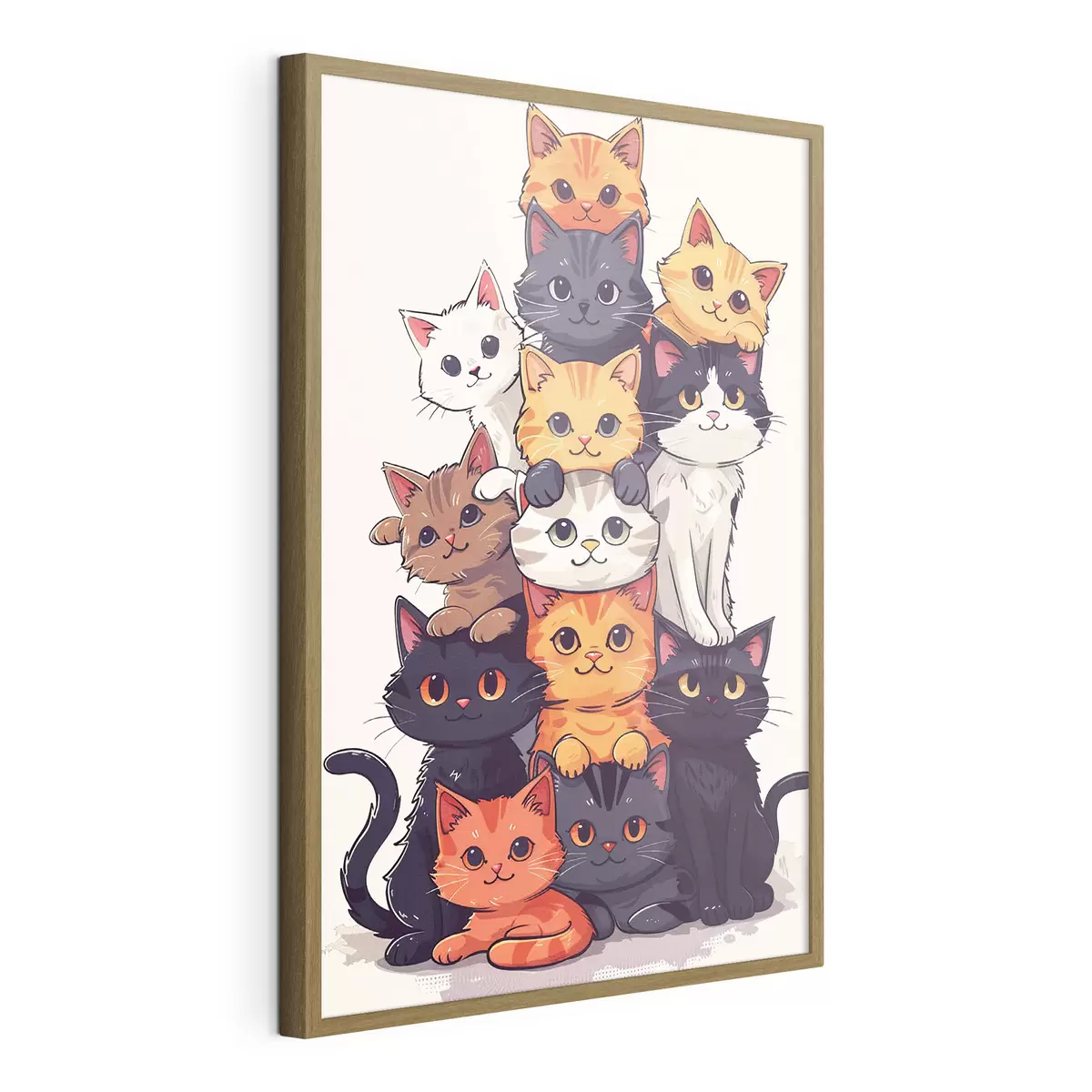 Poster Niedliche Katzen f40924