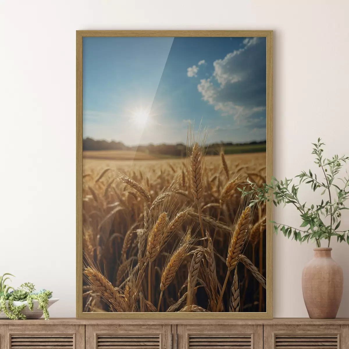 Poster Weizenfeld f40877