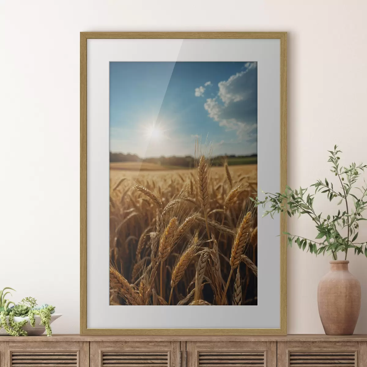 Poster Weizenfeld f40877