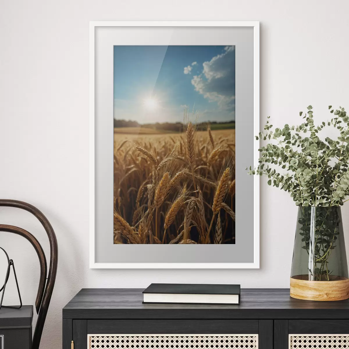 Poster Weizenfeld f40877