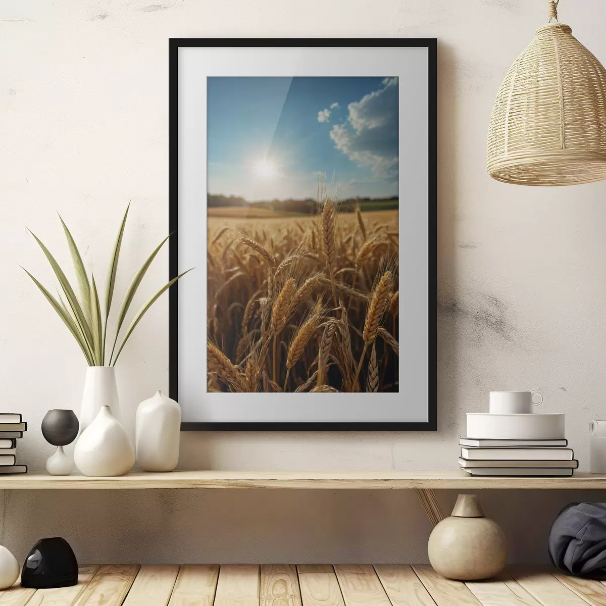 Poster Weizenfeld f40877