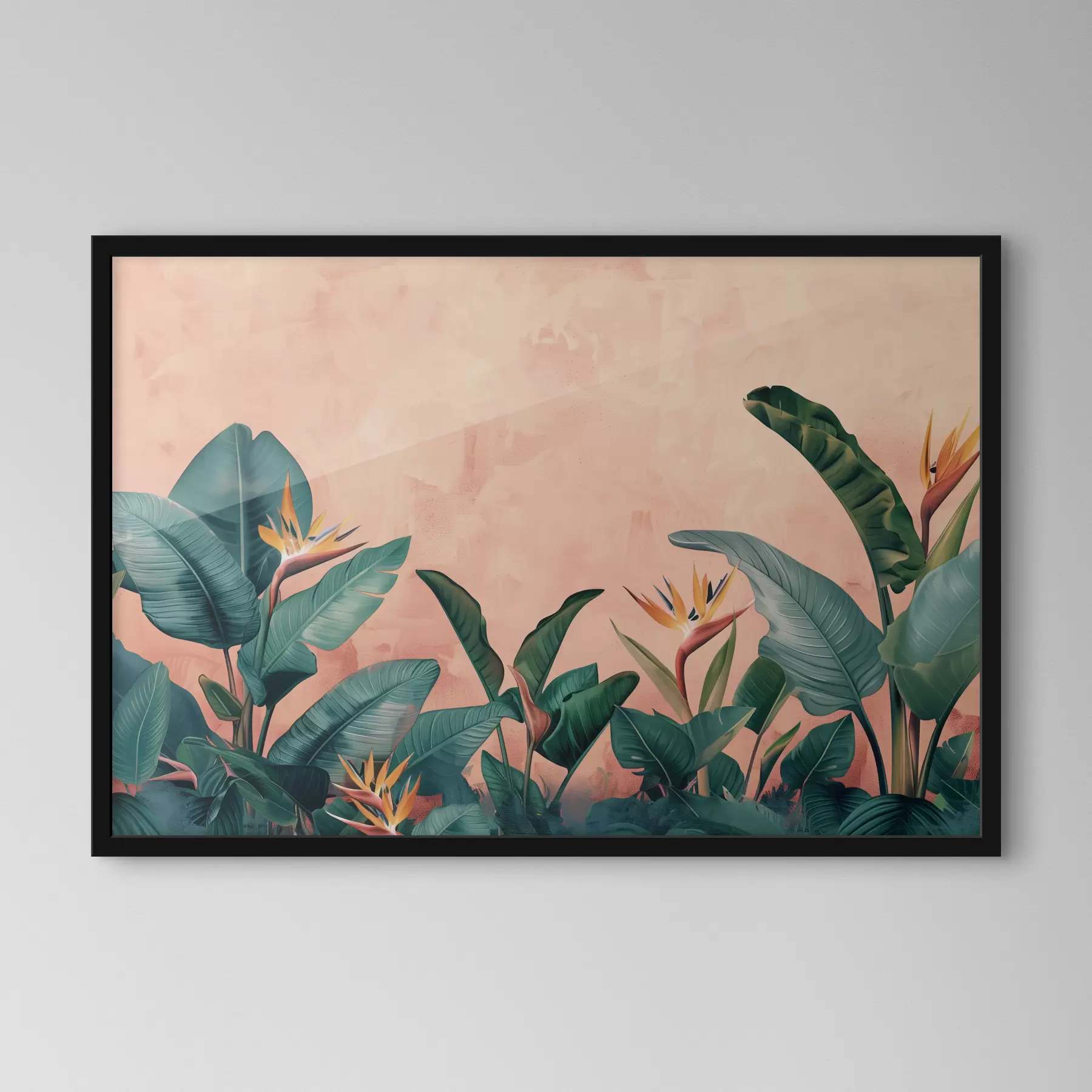 Fototapete Botanische Tropenpflanze: Paradiesvogel f40980