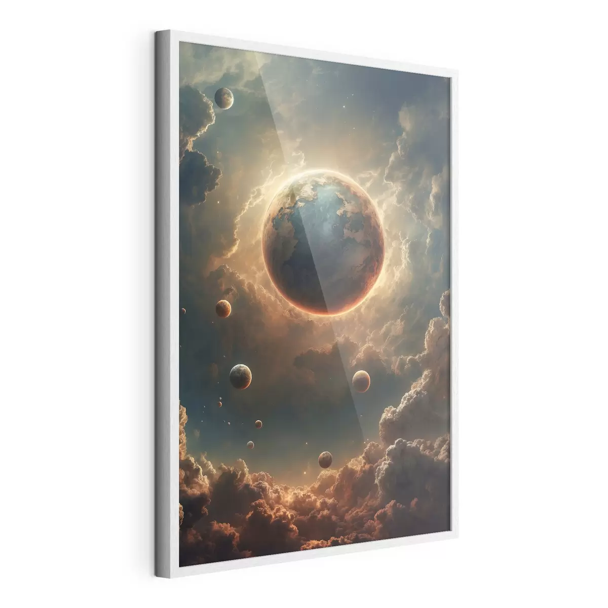 Poster Planet, der die Sonne bedeckt f41034