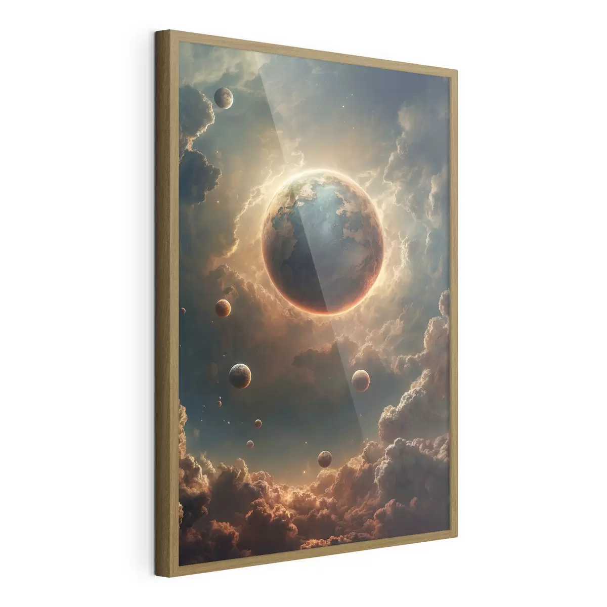 Poster Planet, der die Sonne bedeckt f41034