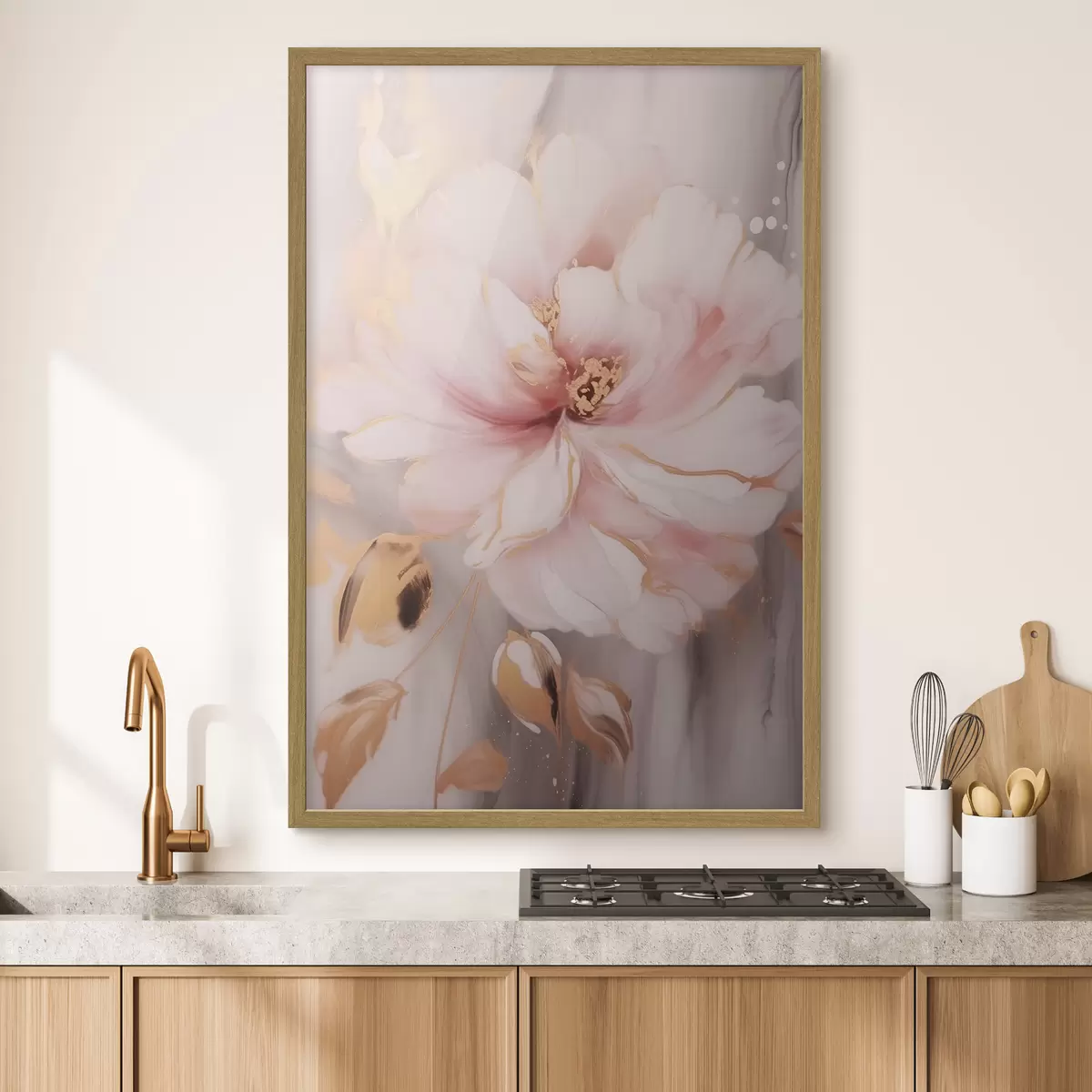 Poster Pinke Blume f41061