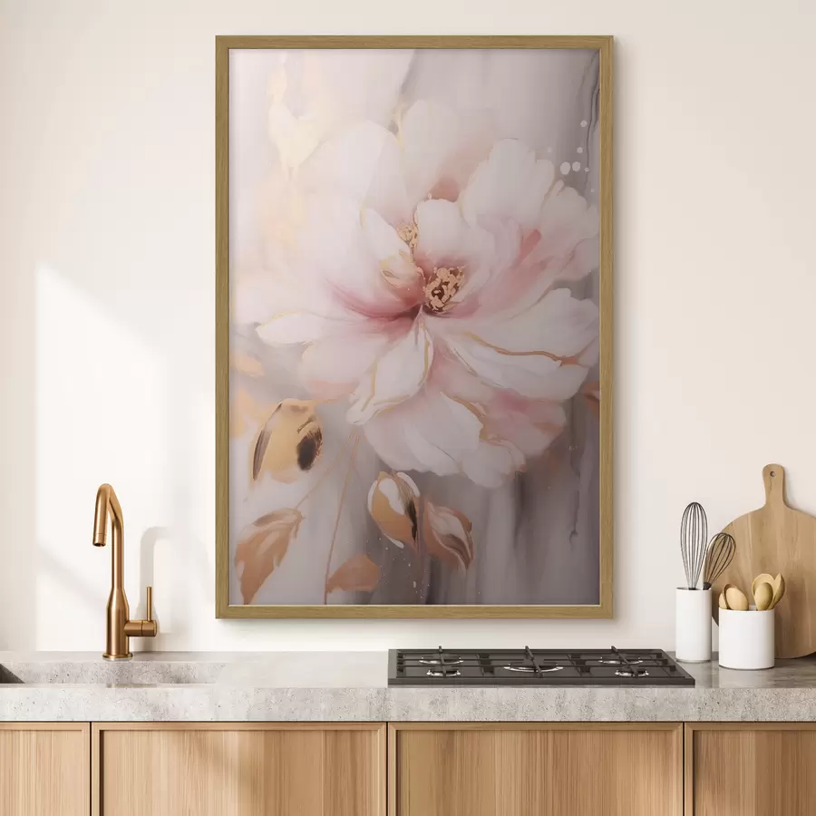 Fototapete Pinke Blume f41061