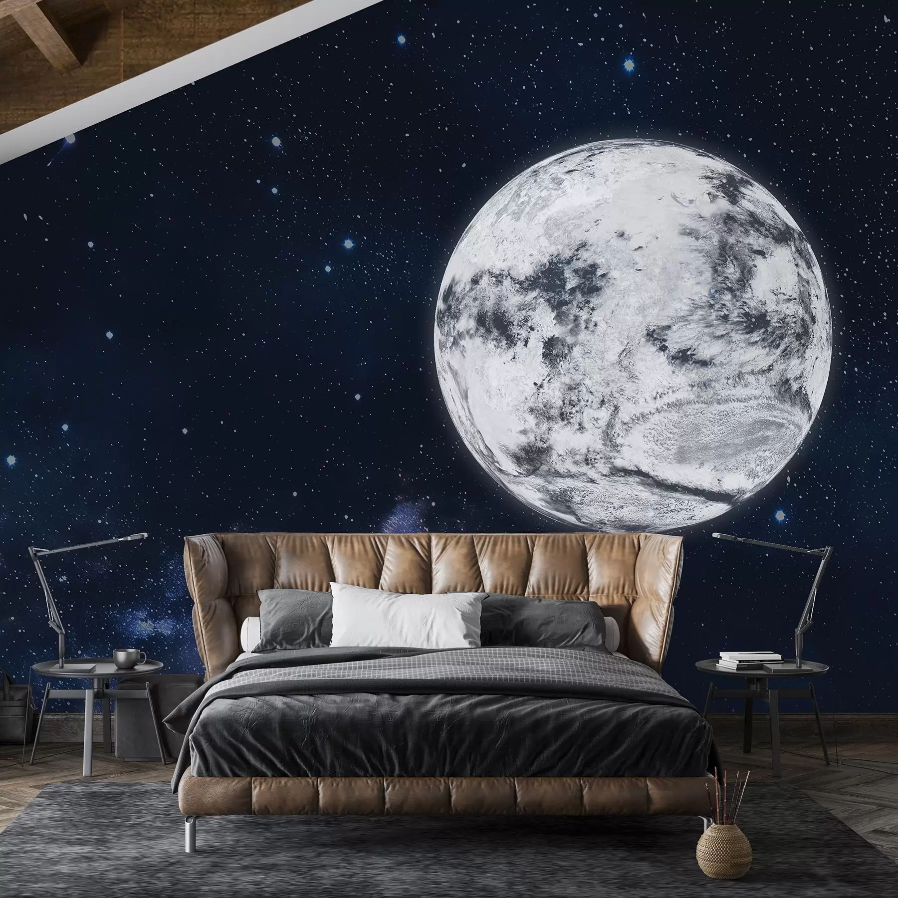 Fototapete Planet im Weltraum, Sterne, Konstellationen, kosmische w01800