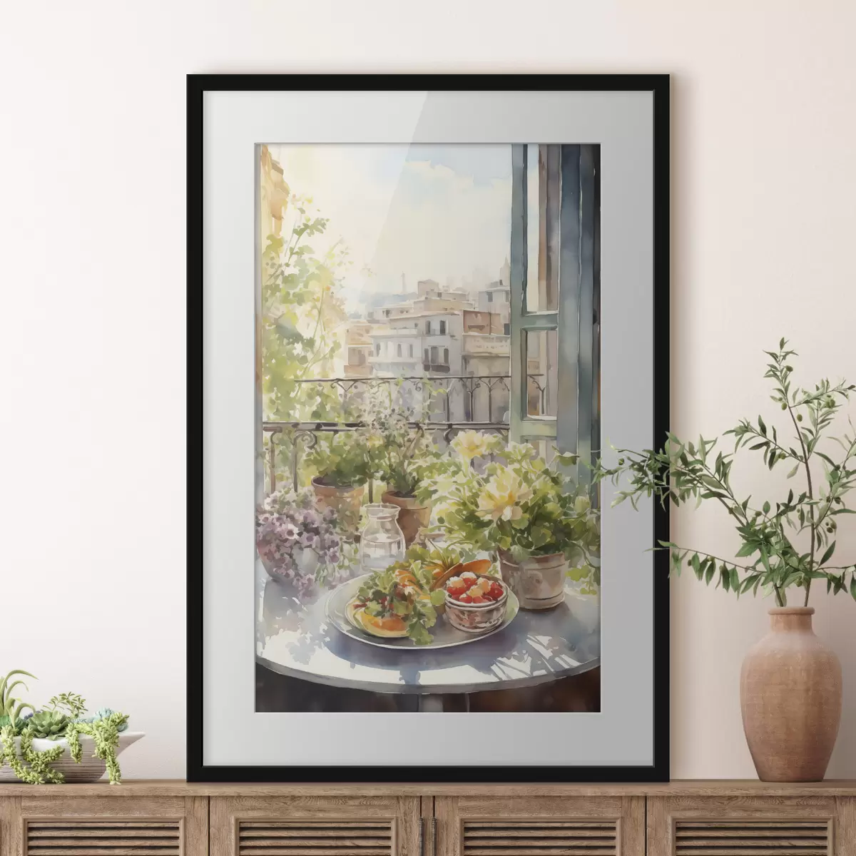 Poster Küche und Begegnung f41168
