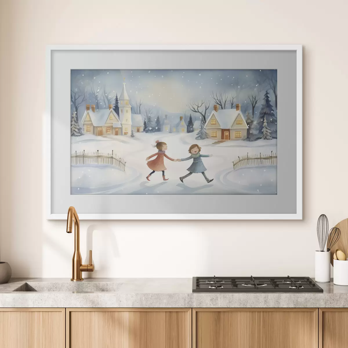 Poster Spiel und Kontrast f41385