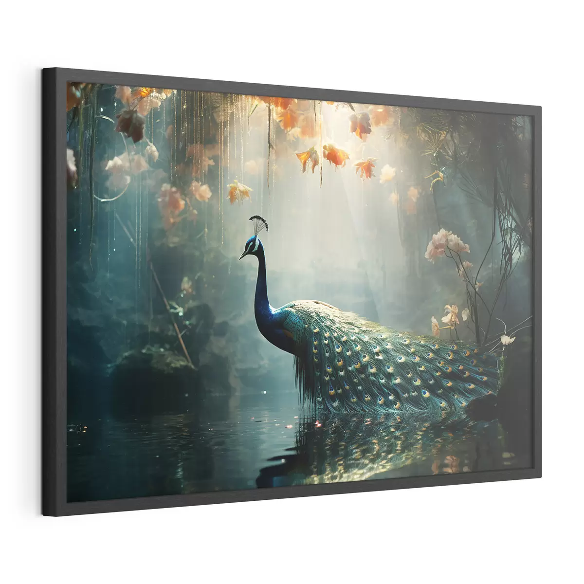 Poster Wunderschöner Pfau f41425