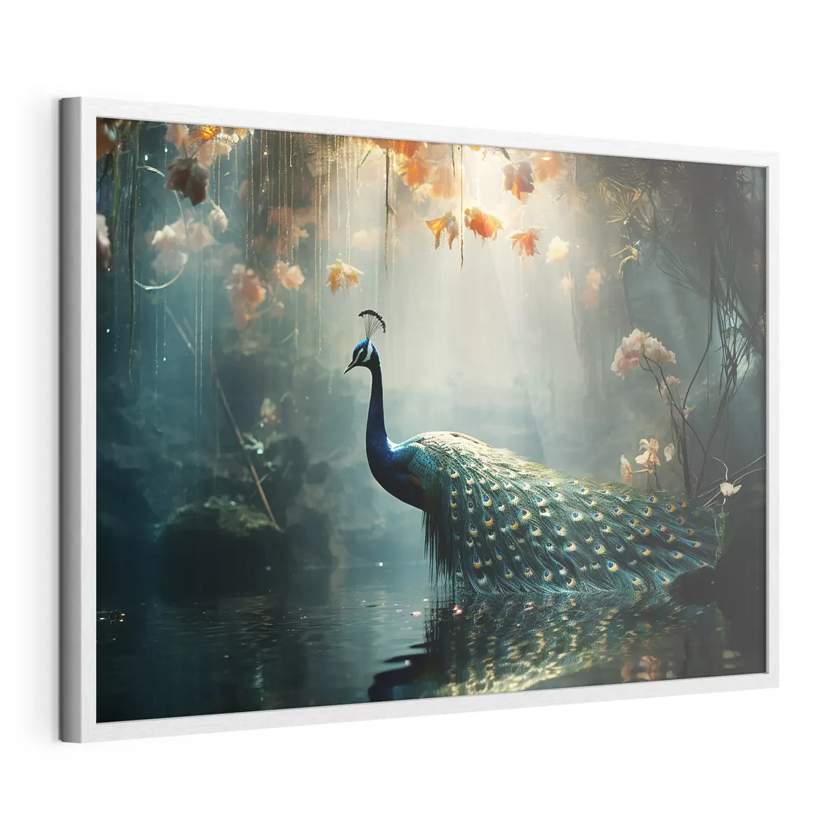 Poster Wunderschöner Pfau f41425