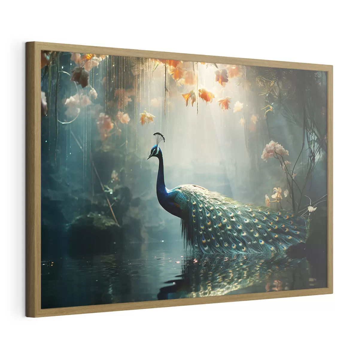 Poster Wunderschöner Pfau f41425