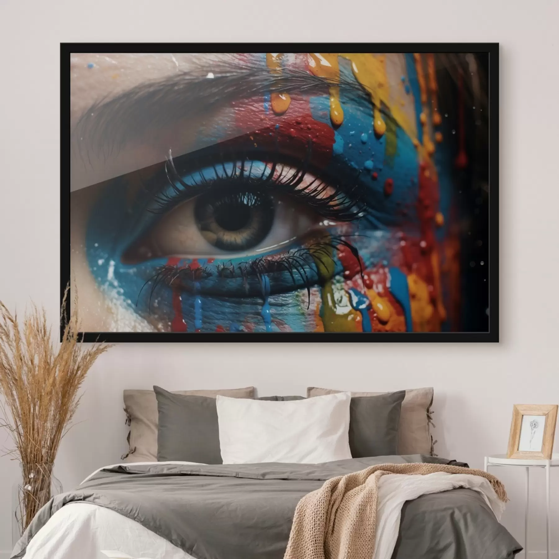 Fototapete Leuchtende Farben, Farben, Auge f41205