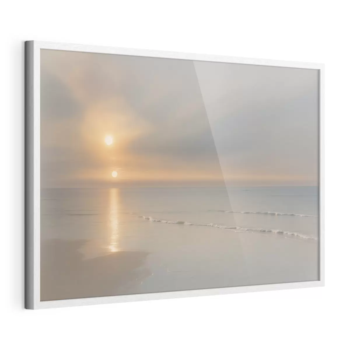 Poster Licht über dem Ufer f41297