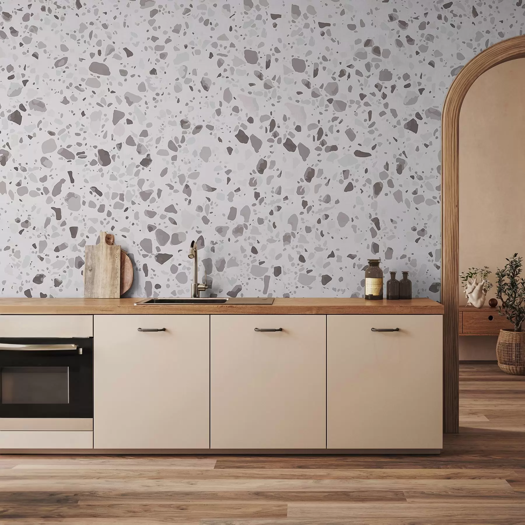 Fototapete Elegantes gesprenkeltes Oberflächendesign u99669