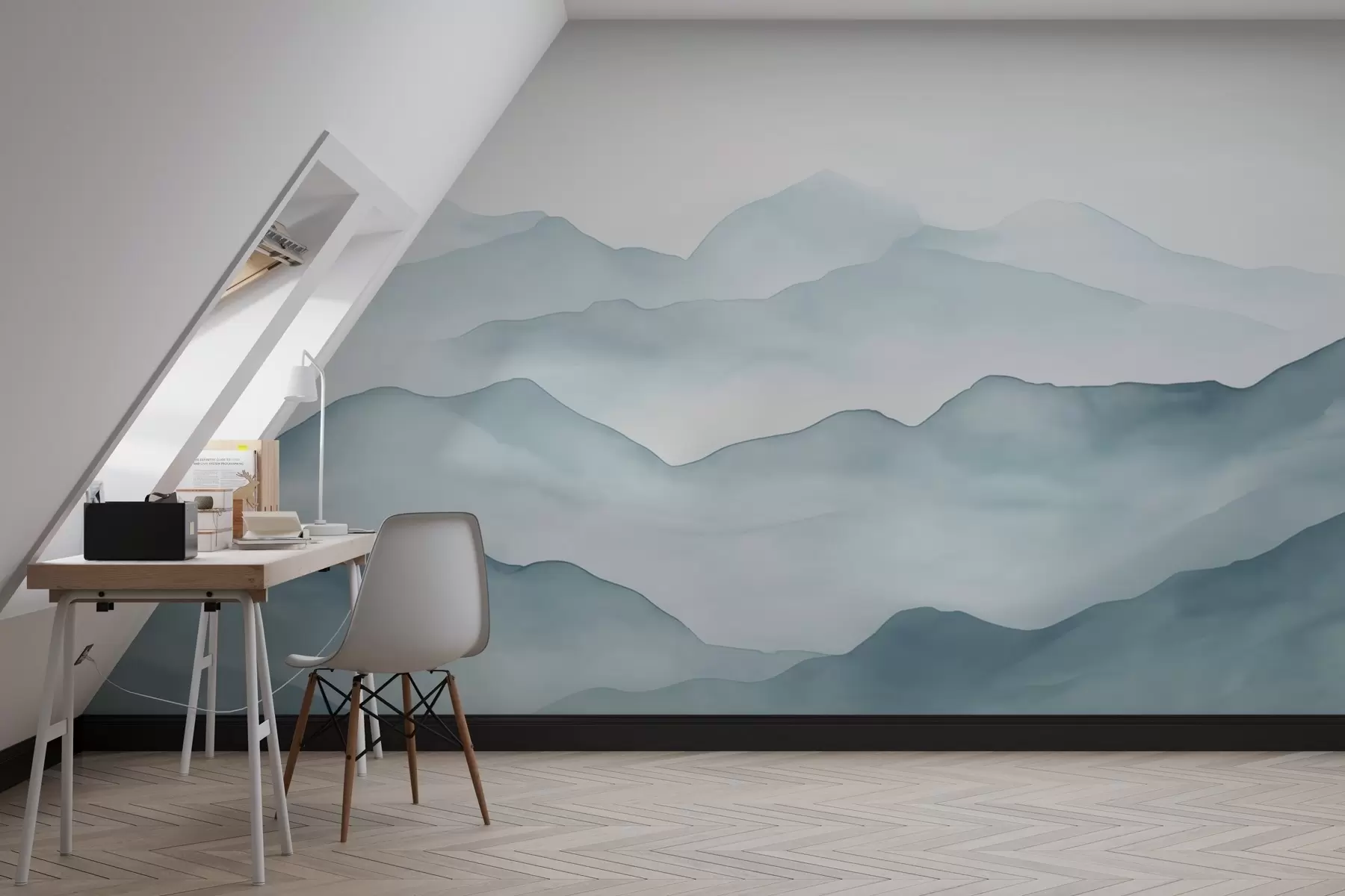 Fototapete Abstrakte Berge w02078