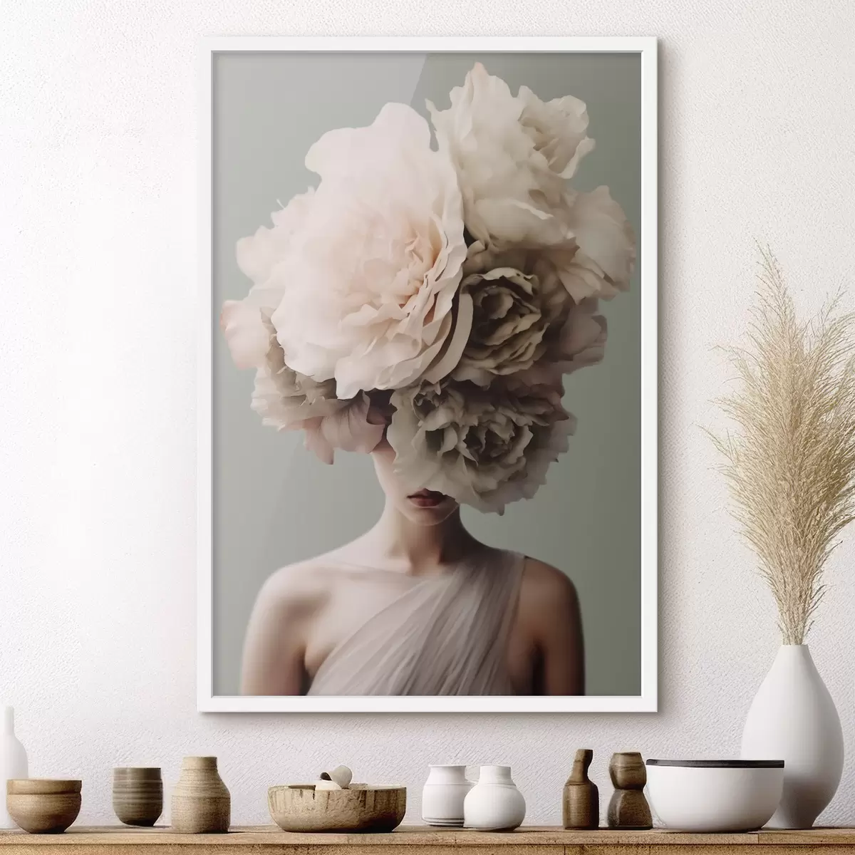 Poster Blüten statt Worte f41483