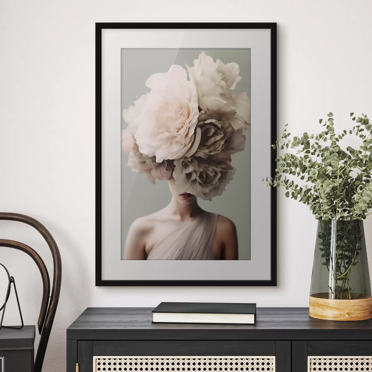 Poster Blüten statt Worte f41483