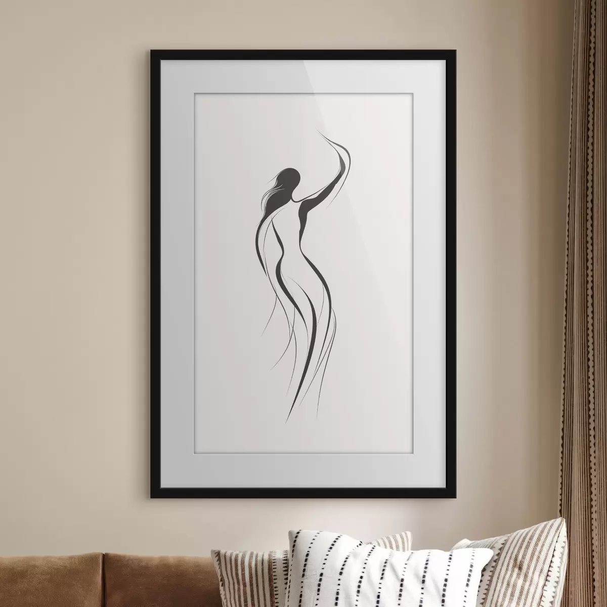 Poster Tanzende Abstraktion f41487