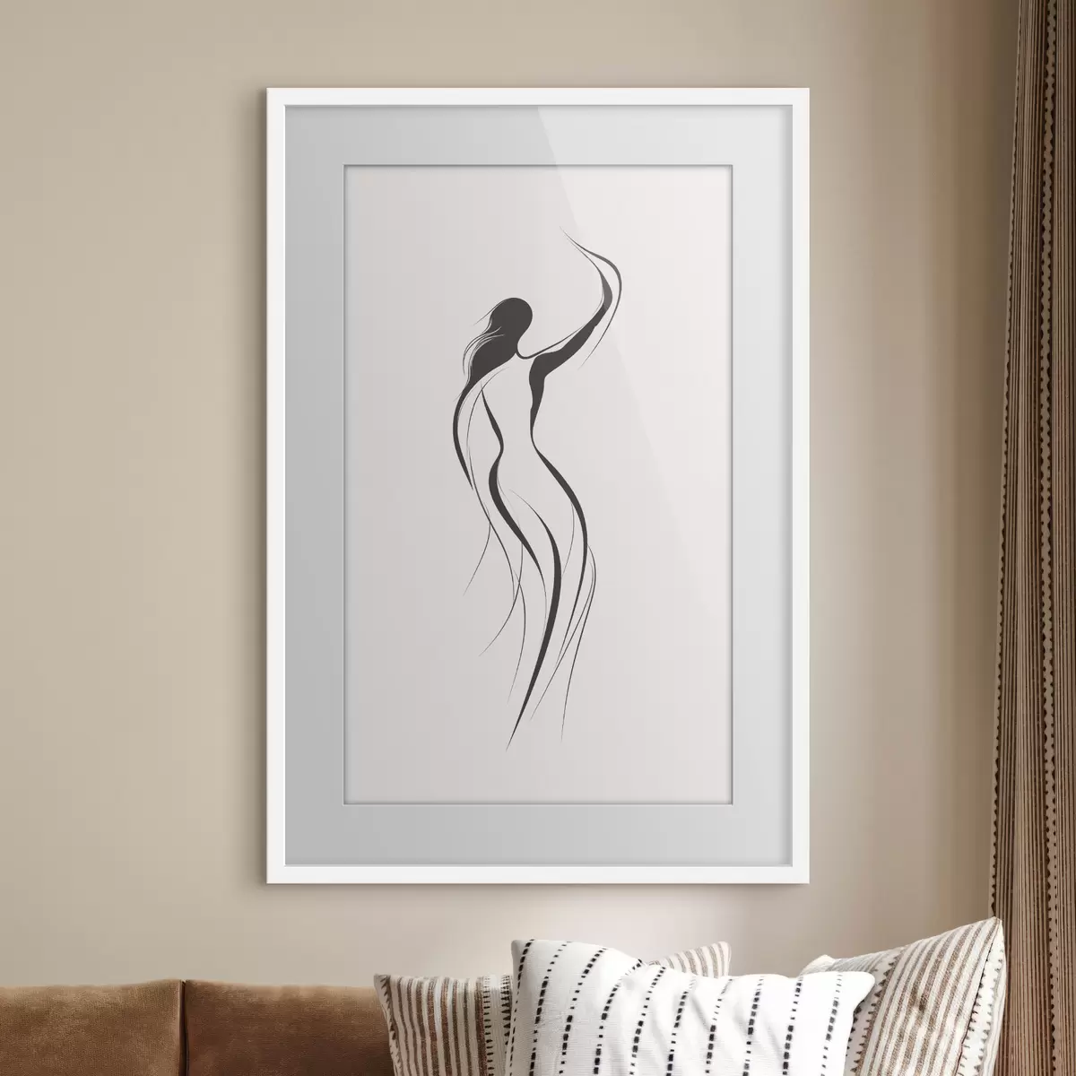 Poster Tanzende Abstraktion f41487