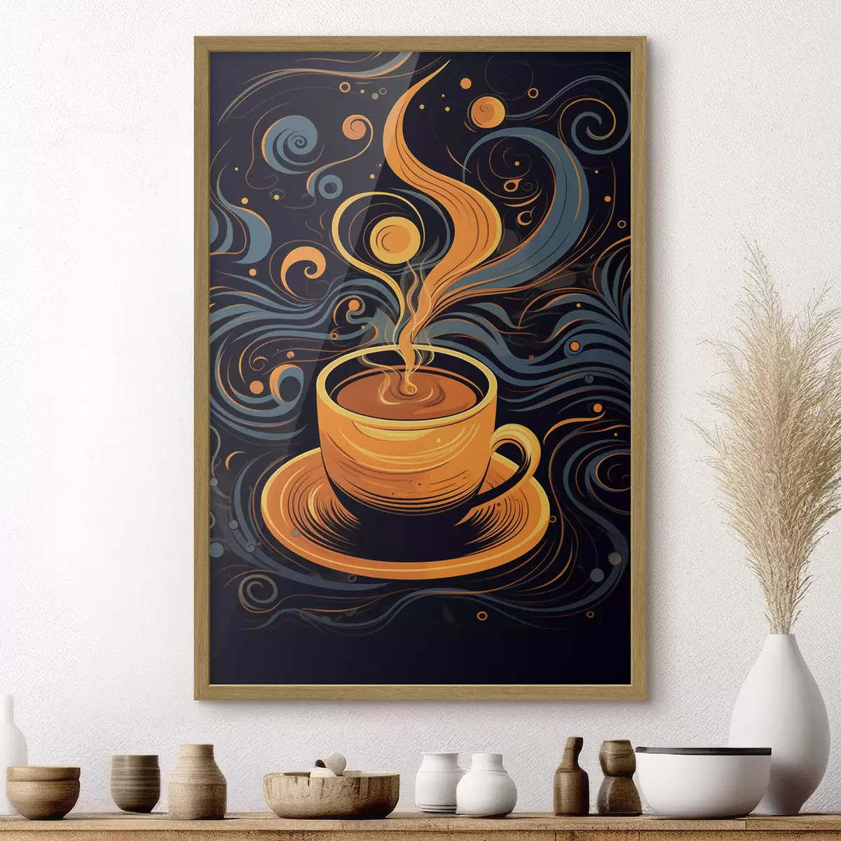 Poster Aroma des Morgenkaffees f41501