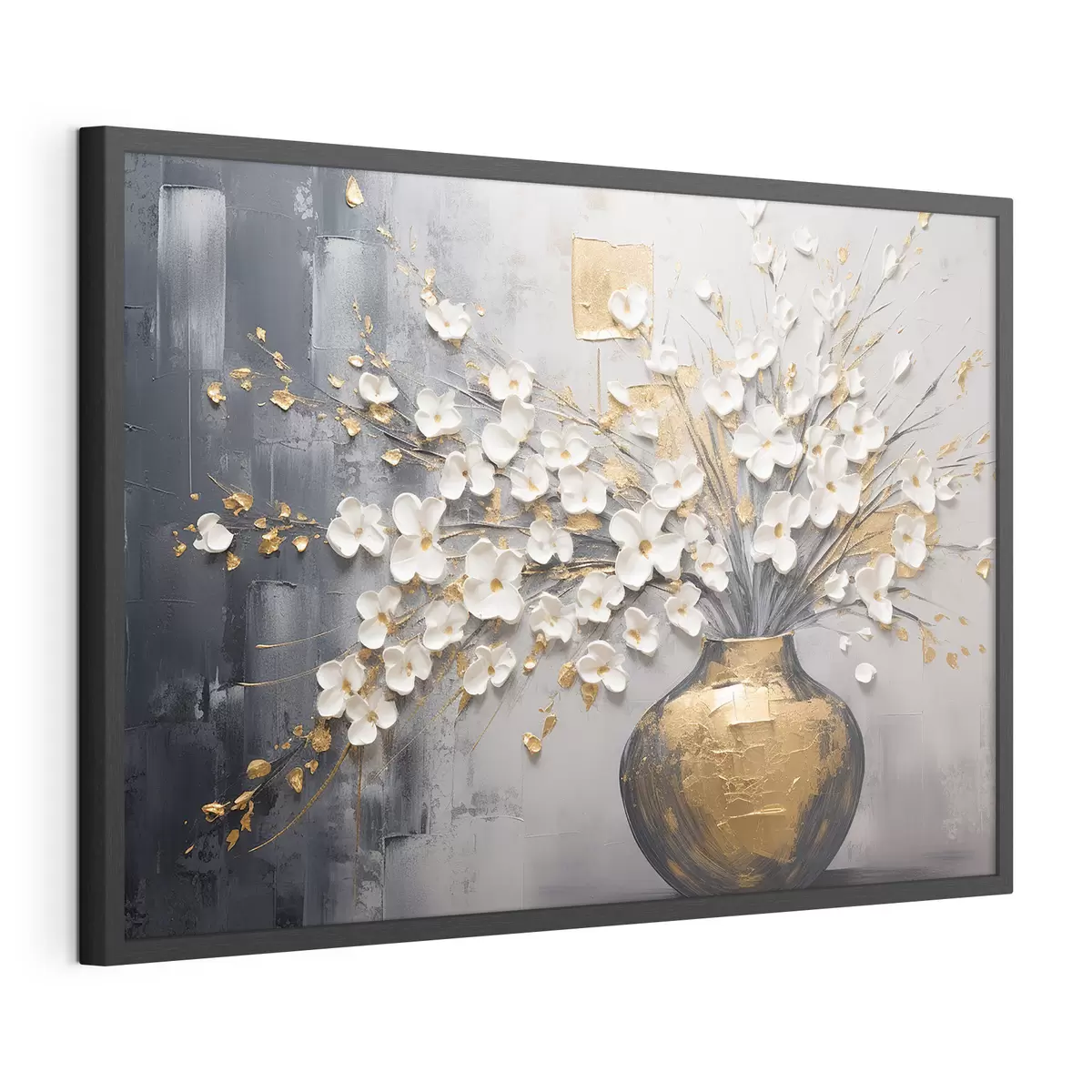 Poster Zweige im goldenen Licht f41558