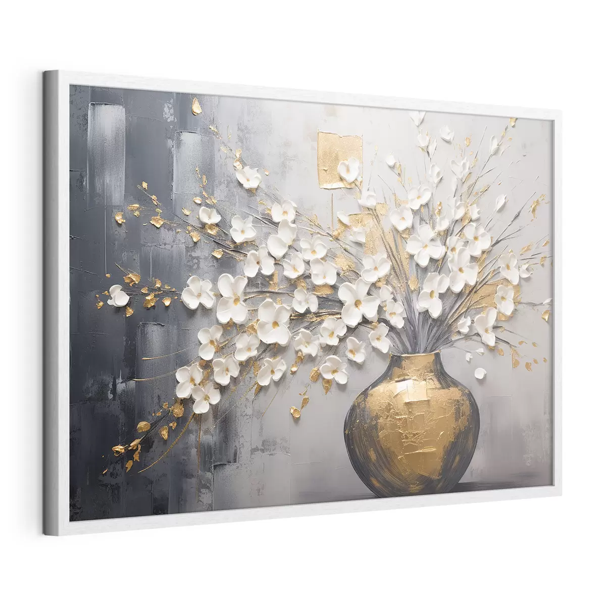 Poster Zweige im goldenen Licht f41558