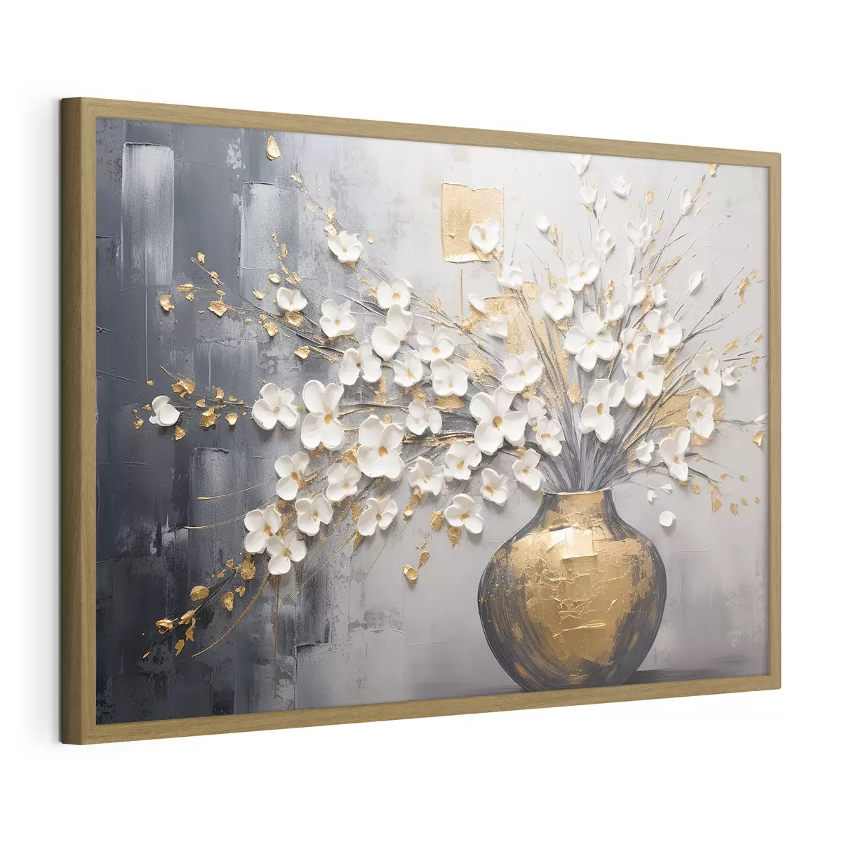 Poster Zweige im goldenen Licht f41558