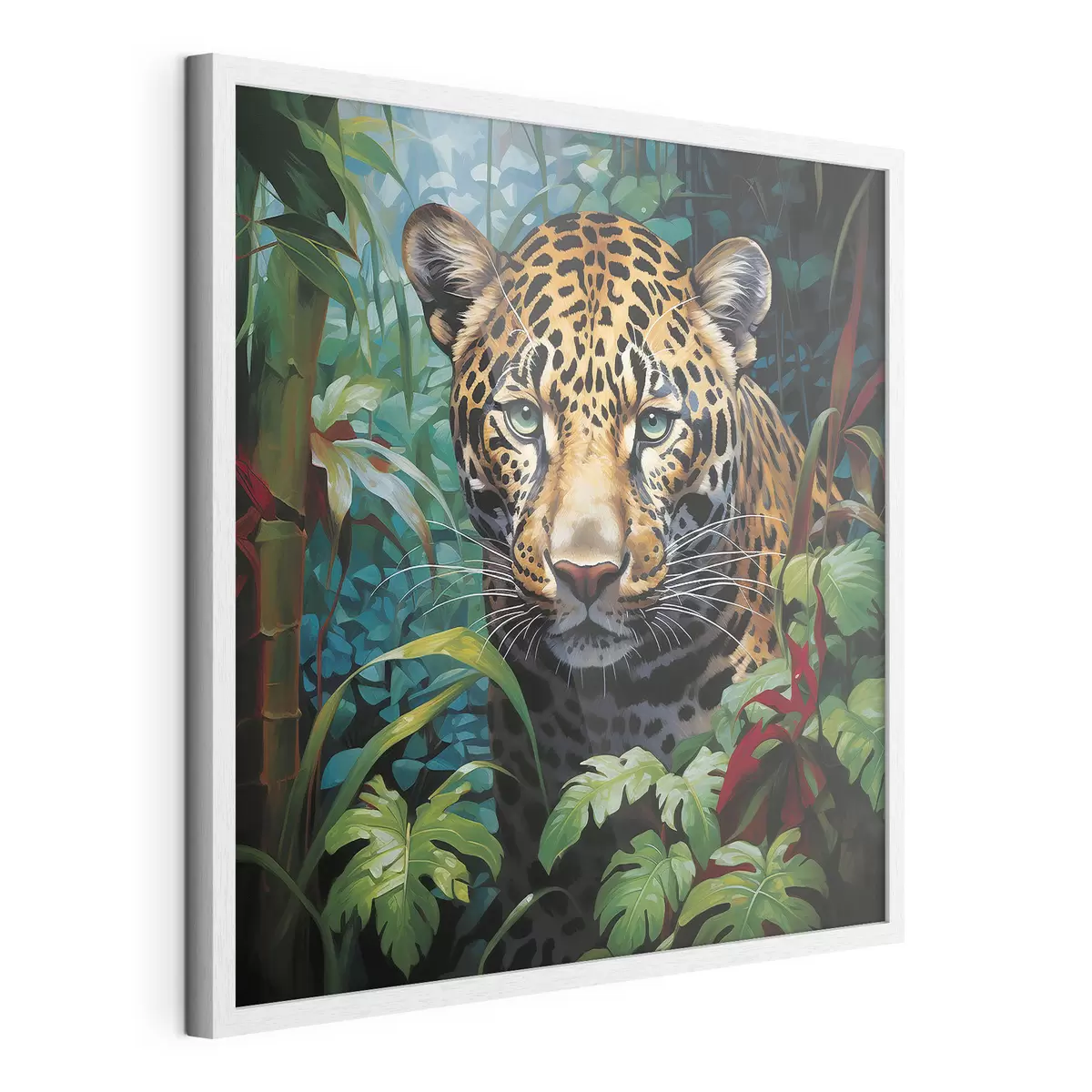 Poster Leopard im Dickicht f41566