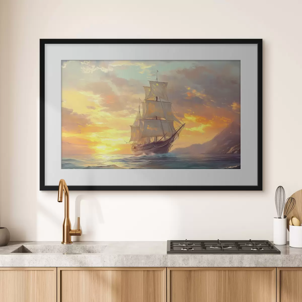 Poster Meer und Liebkosung f41633