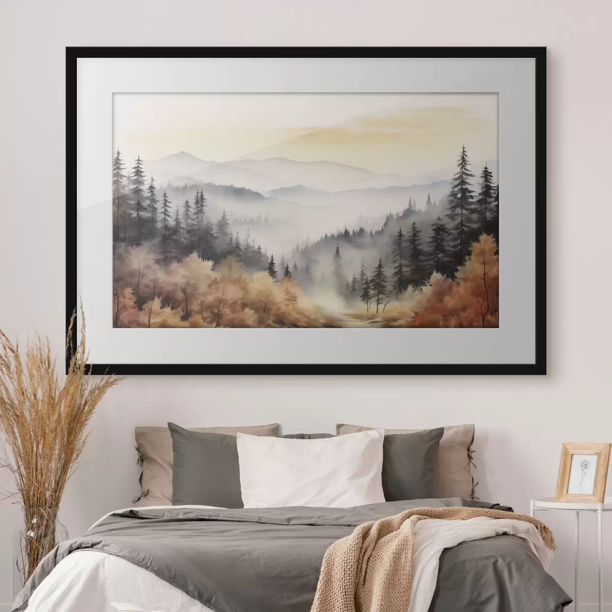 Poster Wald und Rätsel f41646
