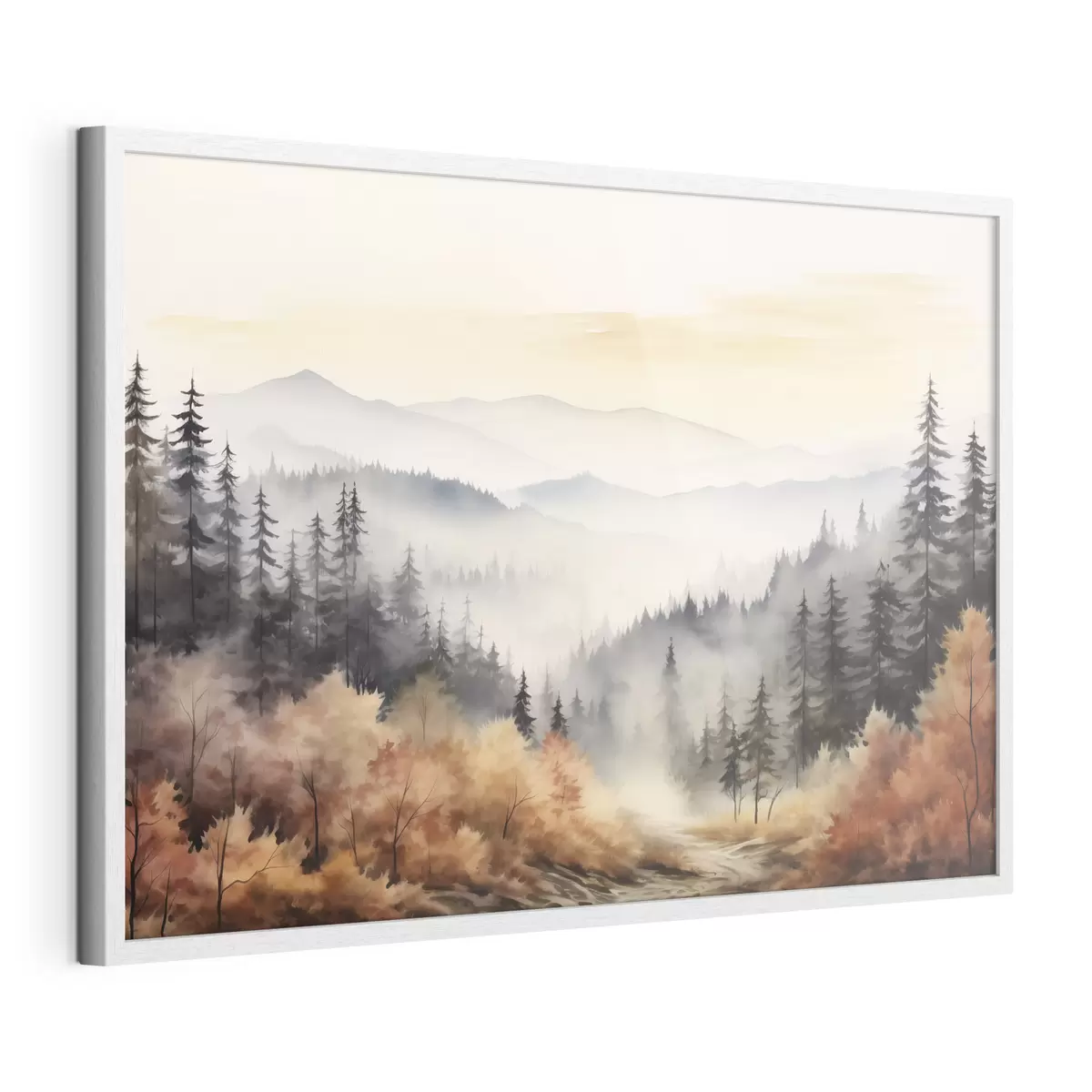 Poster Wald und Rätsel f41646