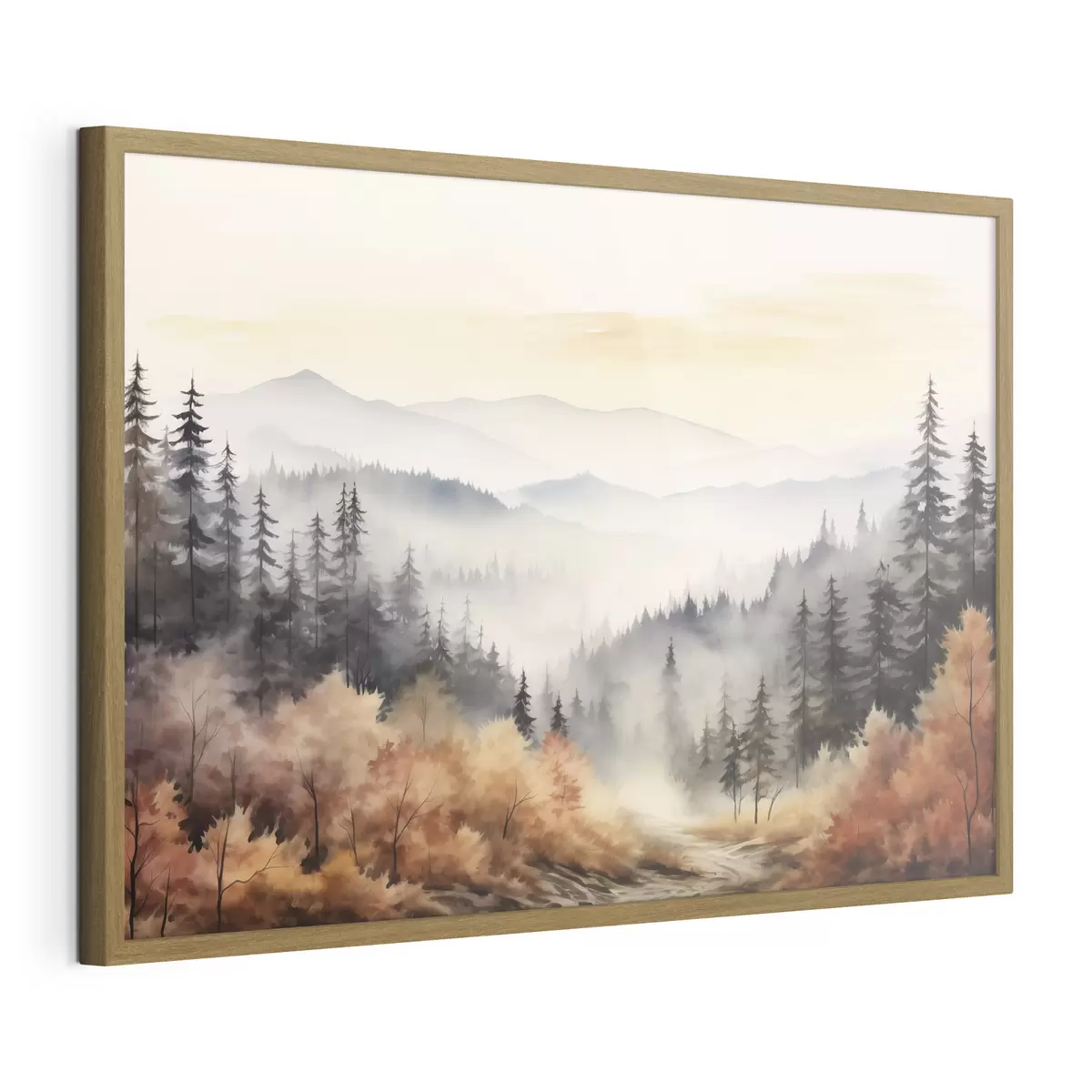 Poster Wald und Rätsel f41646