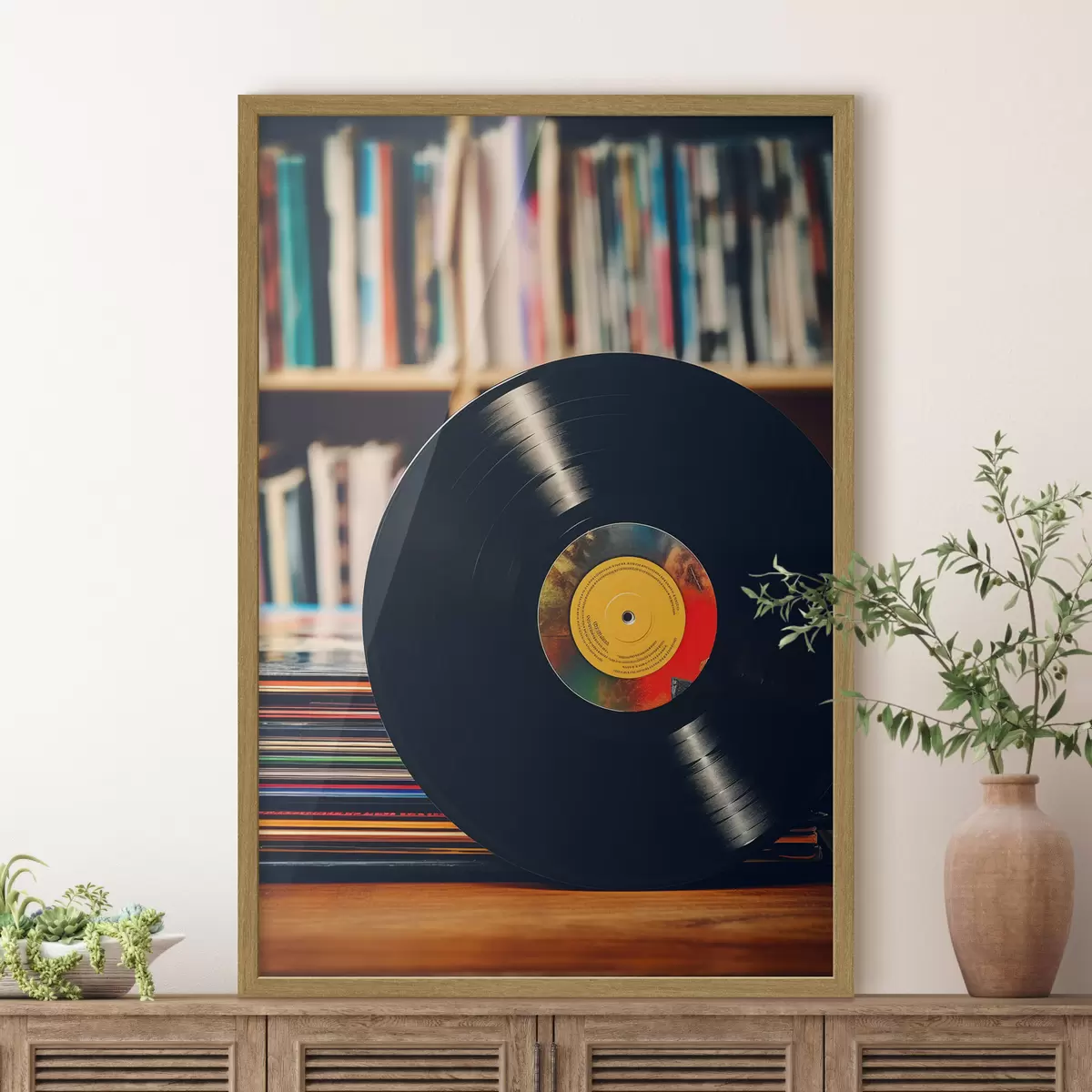 Poster Ein Nachmittag mit Vinyl f41669