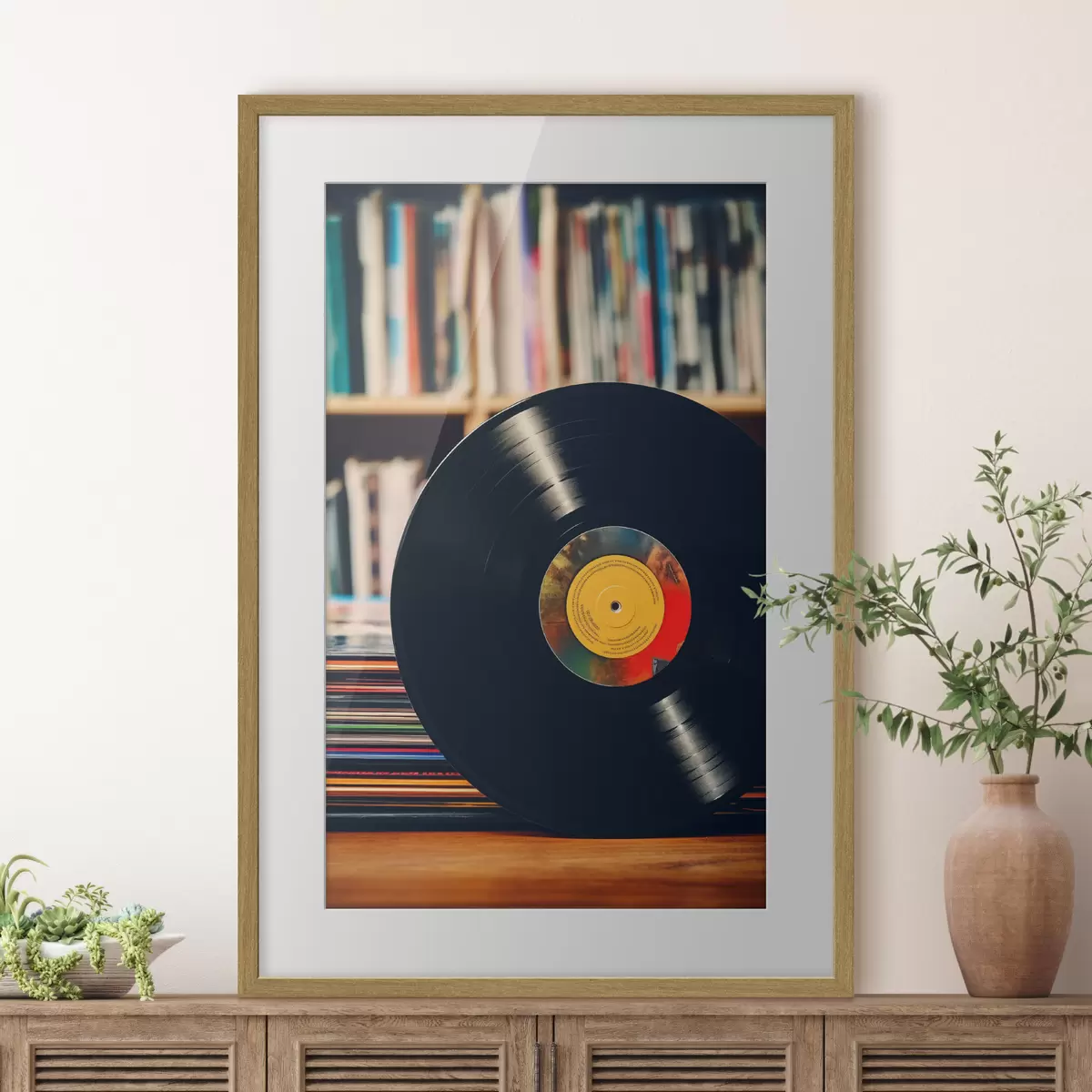 Poster Ein Nachmittag mit Vinyl f41669