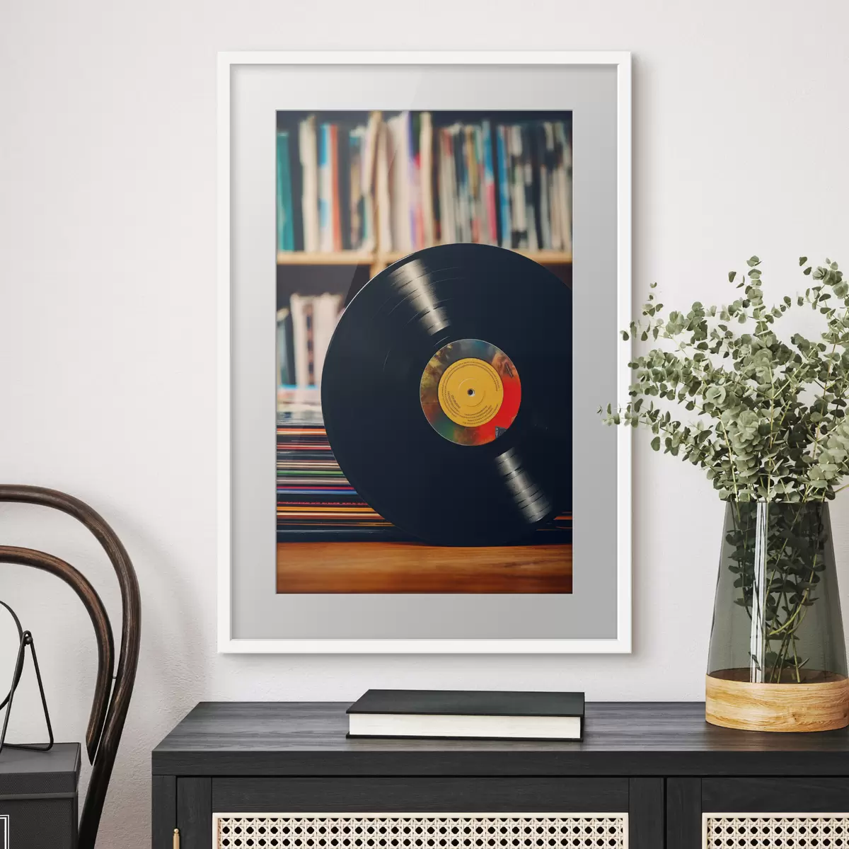 Poster Ein Nachmittag mit Vinyl f41669