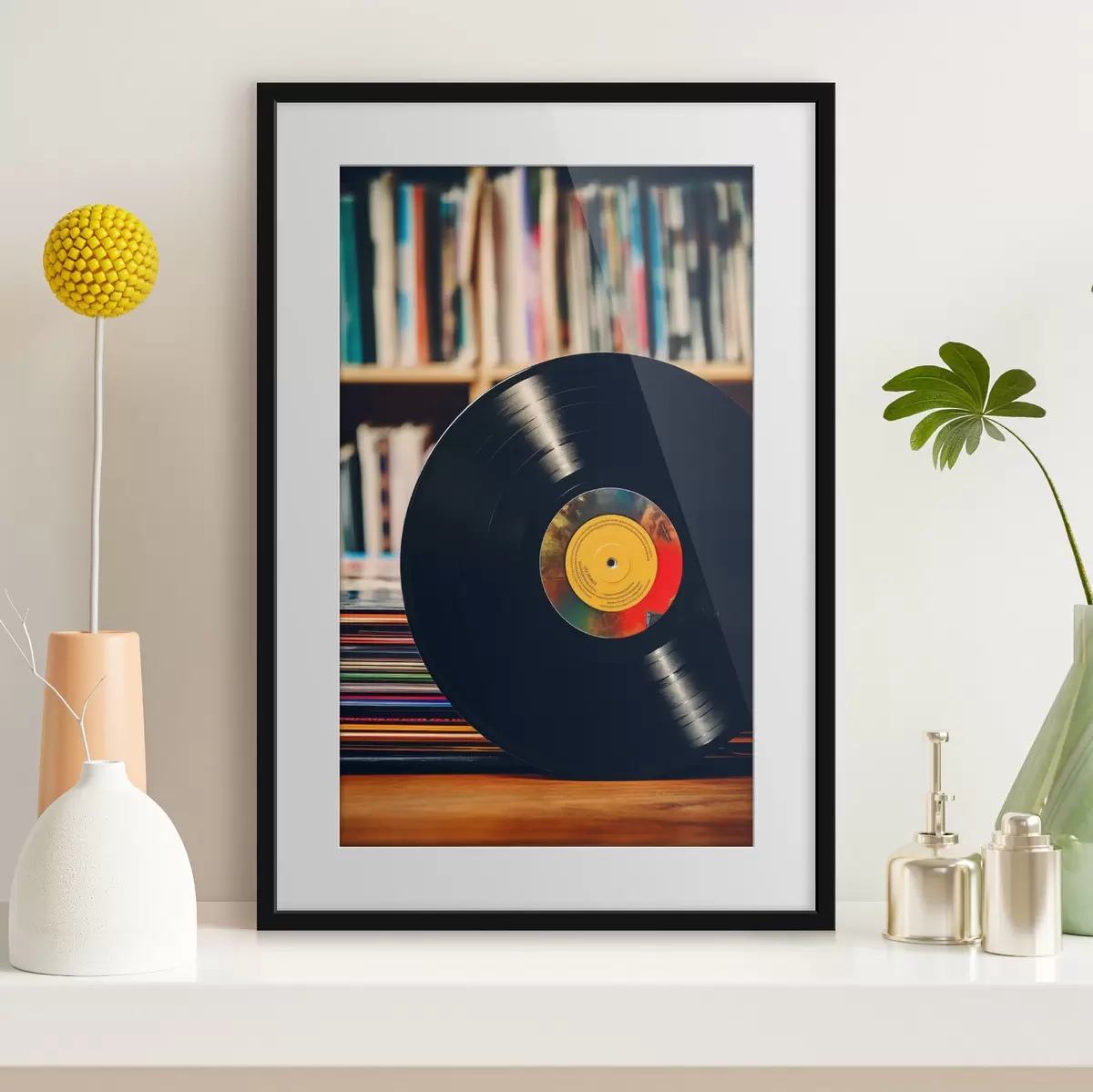 Poster Ein Nachmittag mit Vinyl f41669