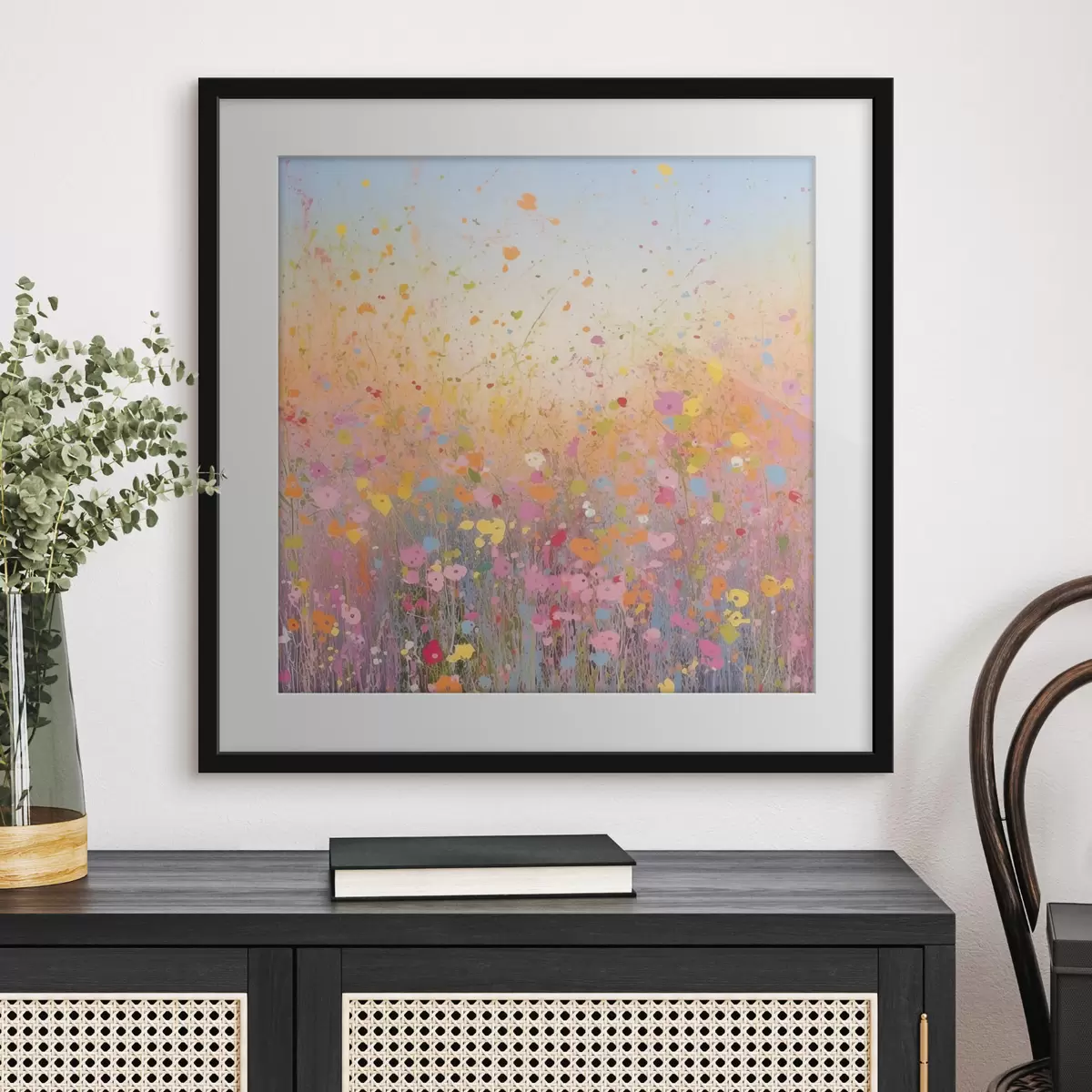Poster Bunte Blumen f41695