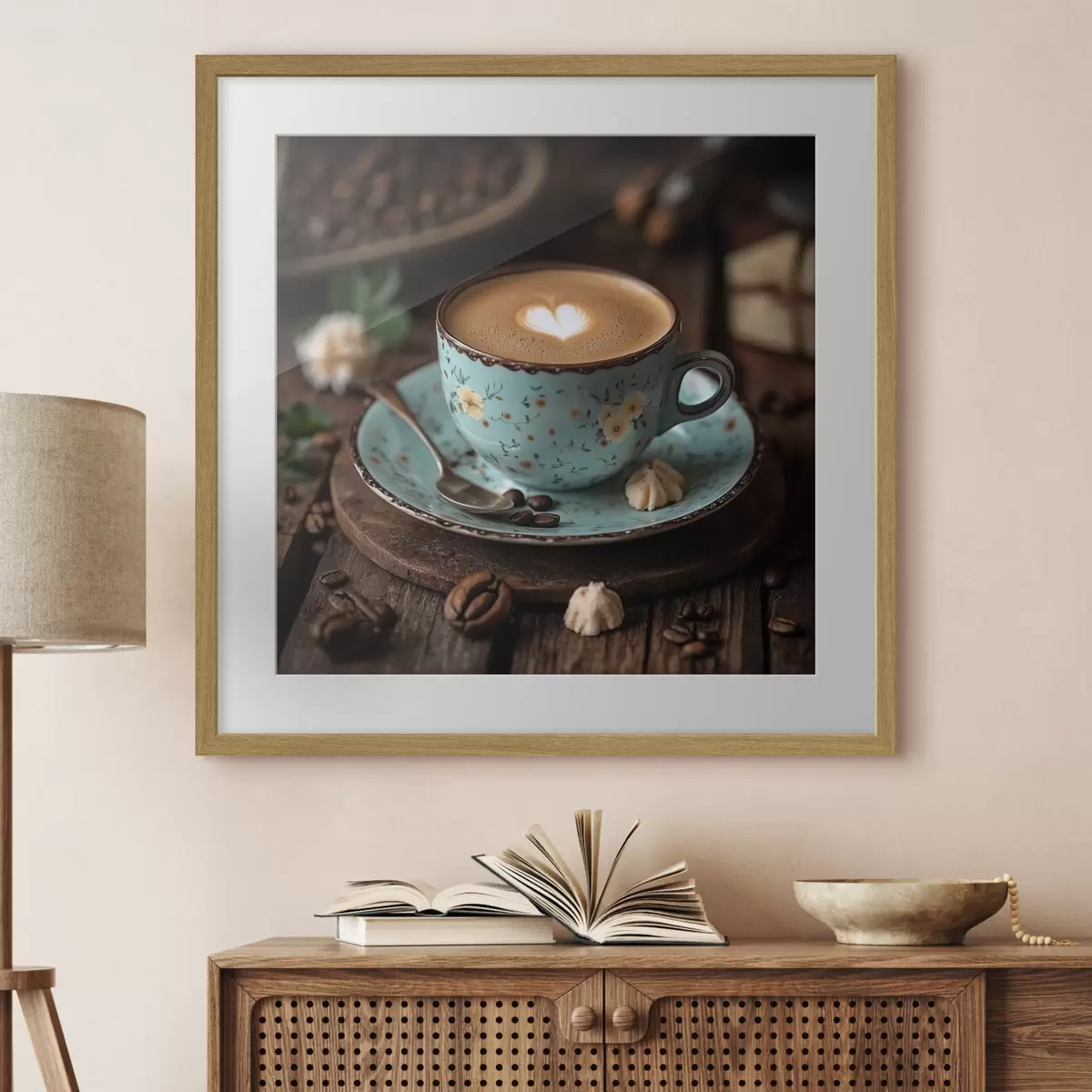 Poster Kaffee und Nostalgie f41755